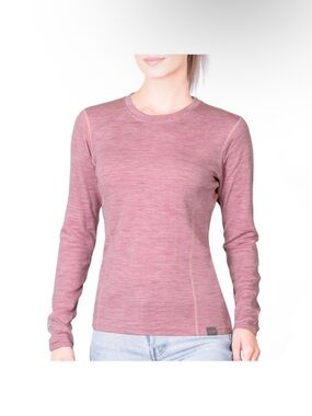 Meriwool Layers Sweater Super Stretchy Pink Size XL